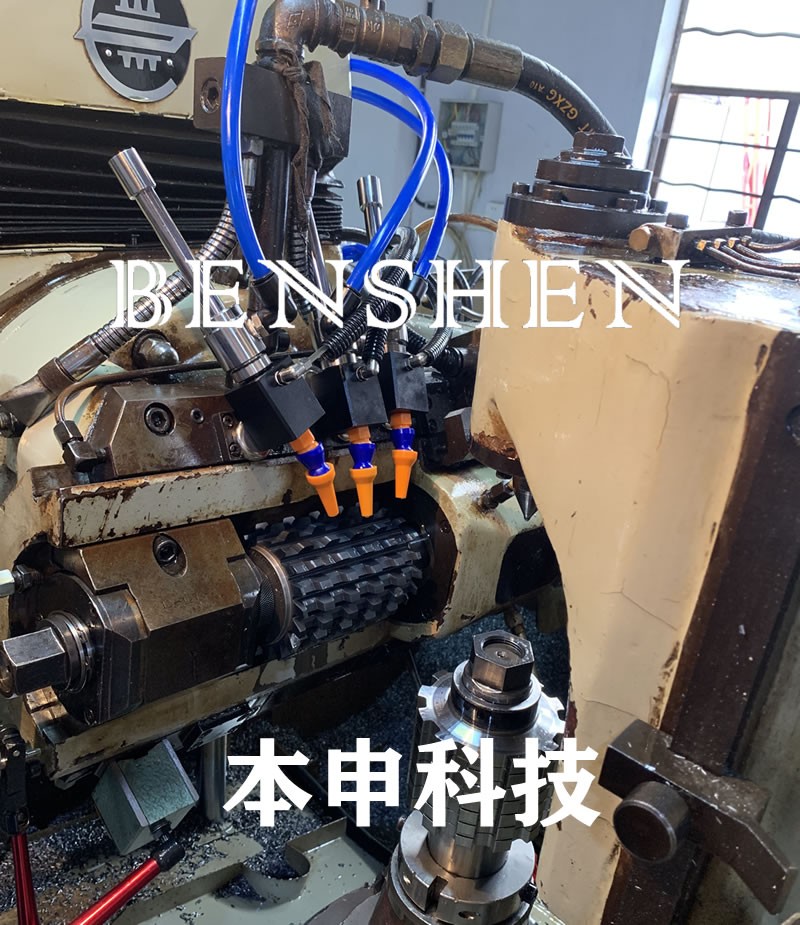 微量润滑滚齿加工
